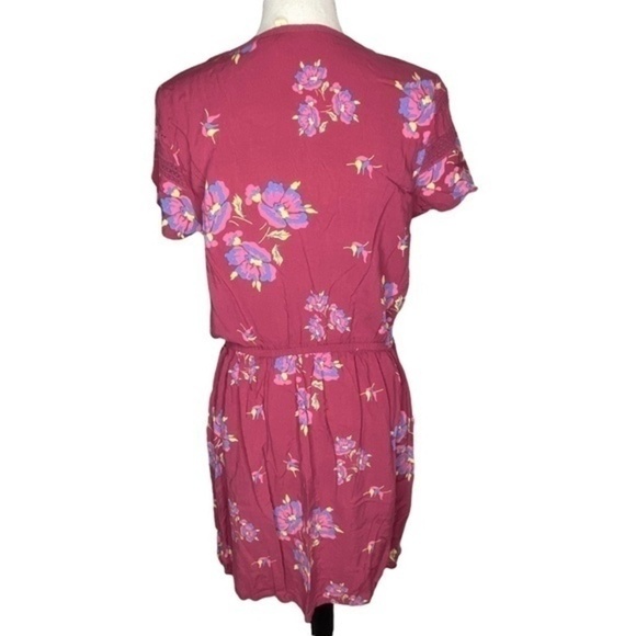 Matilda Jane Art Class Dress Floral Short Sleeve Size Large - Picture 10 of 16